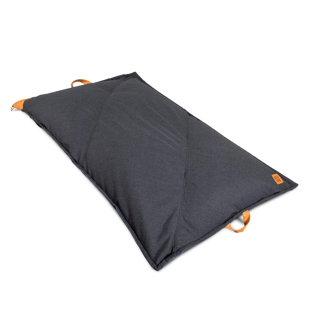 Big Joe Lagoon Lounger No Inflation Needed Pool Float, Americana Nautical Stripe Double Sided Mesh, Quick Draining Fabric, 5 feet Giant