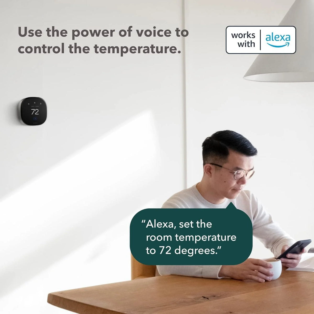 ecobee Smart Thermostat Premium with Smart Sensor EB-STATE6-01