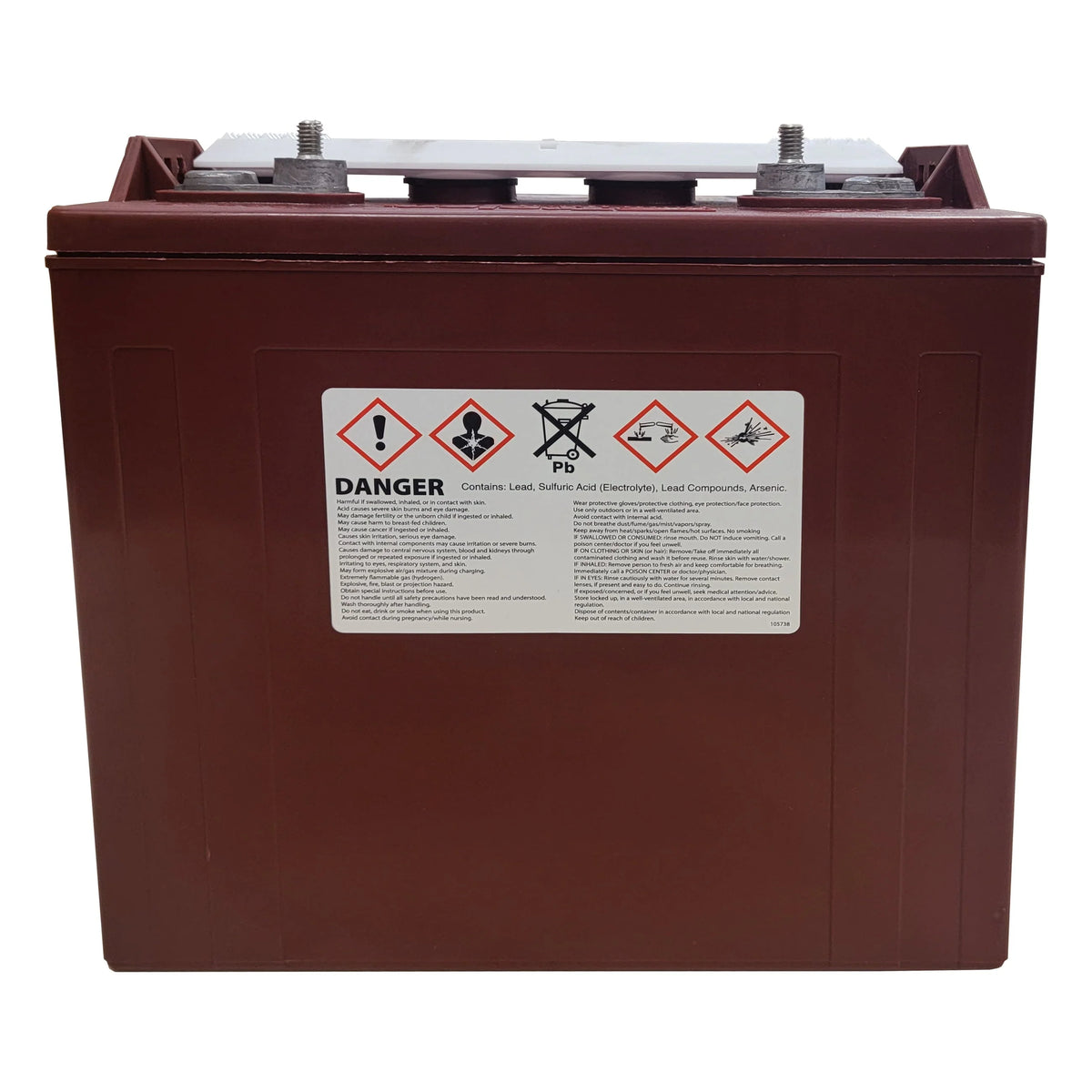 Trojan T-890 Deep Cycle 8V Battery X6