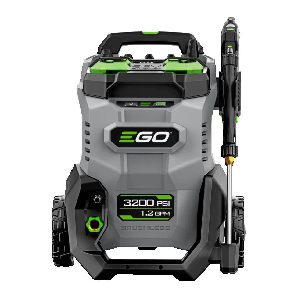 Ego Power+ 3200 Psi 1.2 Gpm Battery Powered Cold Water Pressure Washer With 5 Spray Nozzles Bare Tool