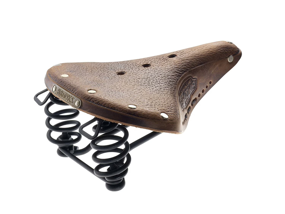 B17 Standard Saddle S - Pre-Aged Dark Tan with Laces - Black Steel