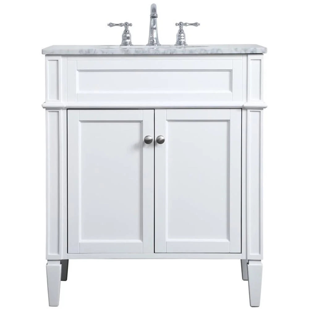 Elegant Kitchen and Bath 30 inch Single bathroom vanity in Grey