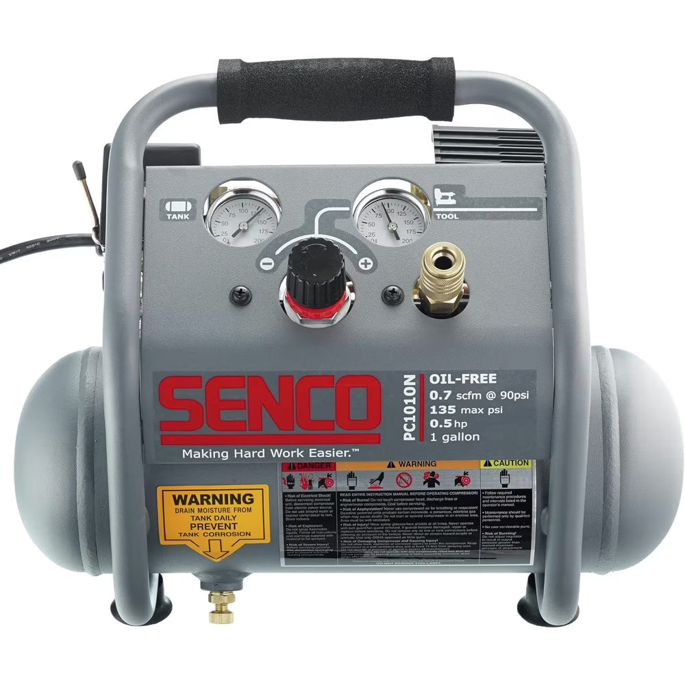 Senco PC1010N 1/2 Hp Finish & Trim Air Compressor