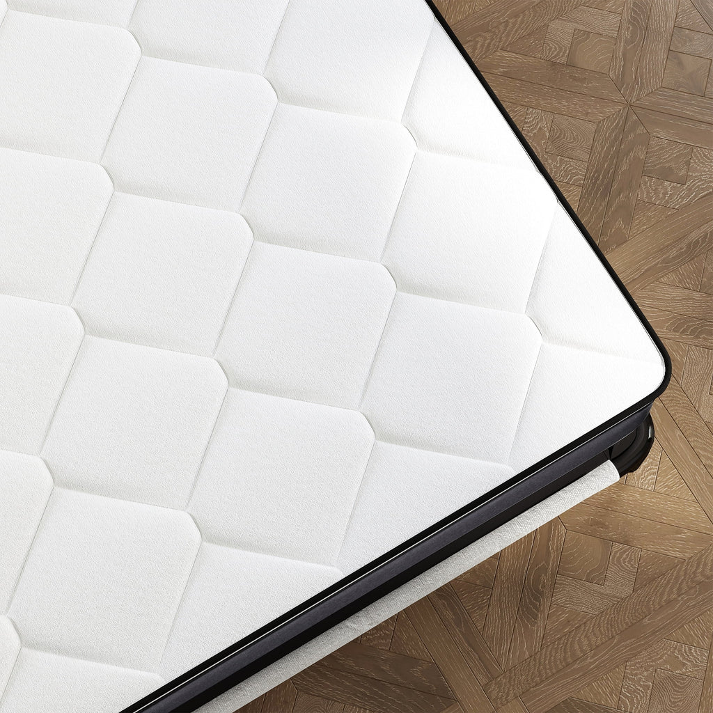 Full Mattress, 14 inch Hybrid Mattress in a Box,Medium Firm