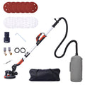 Drywall Sander, 780W Electric Drywall Sander with Vacuum Dust Collection 6.5A Motor Dustless Floor Sander with Variable Speed 900-1800RPM, LED Light, Extendable & Foldable Handle,,