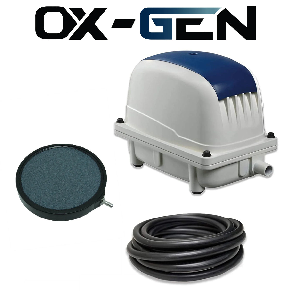 Half Off Ponds OX-Gen 2035 Aeration Kit, 1.24 CFM, 20 ft Tubing