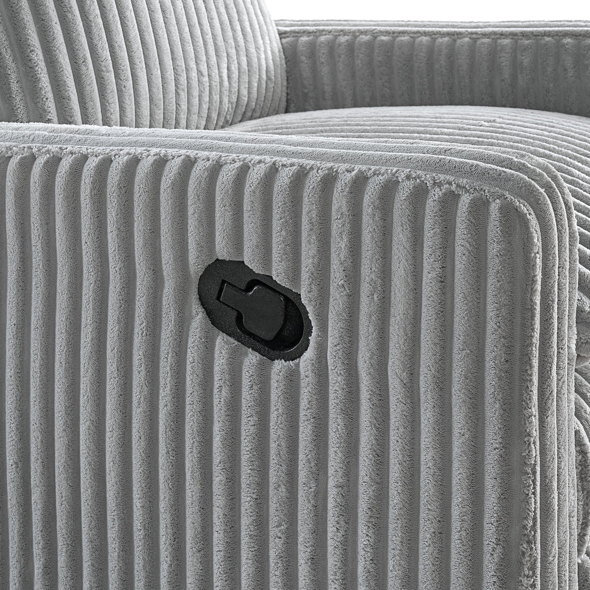 Soho Baby Coventry Glider Recliner Boucle White