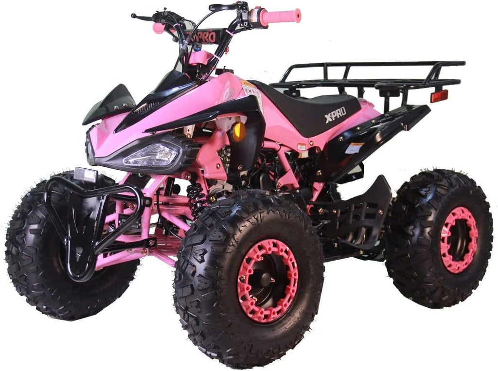 X-Pro Brand New 125cc Gas ATV, Automatic Transmission w/Reverse Remote Control Big 19"/18" Tires