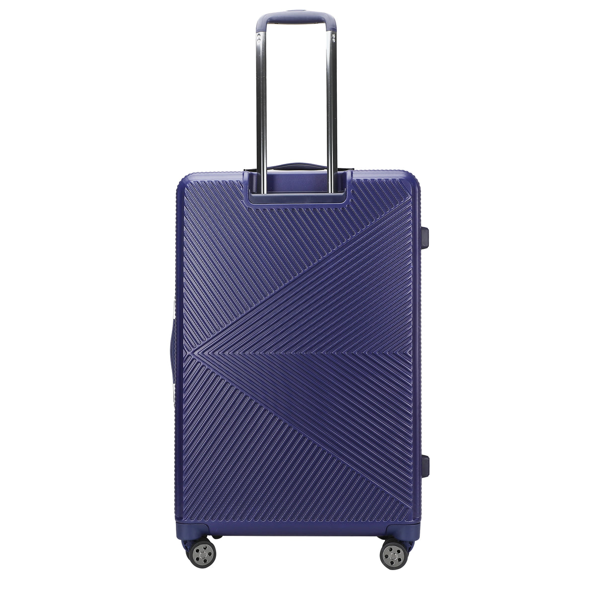 MKF Collection Felicity Extra Large & Large Hardside Luggage 2 pcs, Luxurious Travel Suitcase by Mia K - Rose Gold
