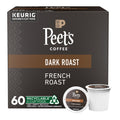 Peet's Coffee French Roast K-Cup Coffee Pods, 60-count