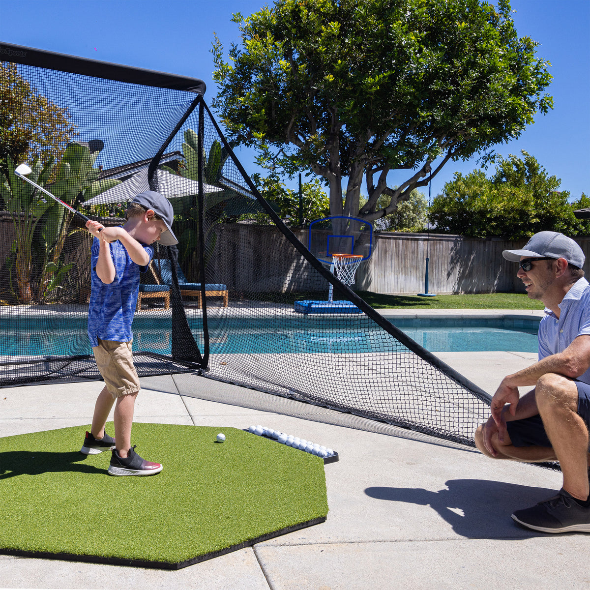 GoSports ELITE Golf Net Combo Set