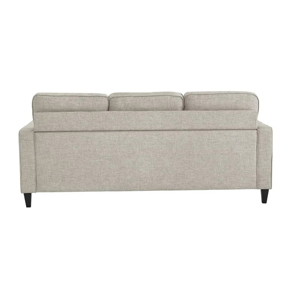 Serta Harmon Square Arm Sectional Navy Blue
