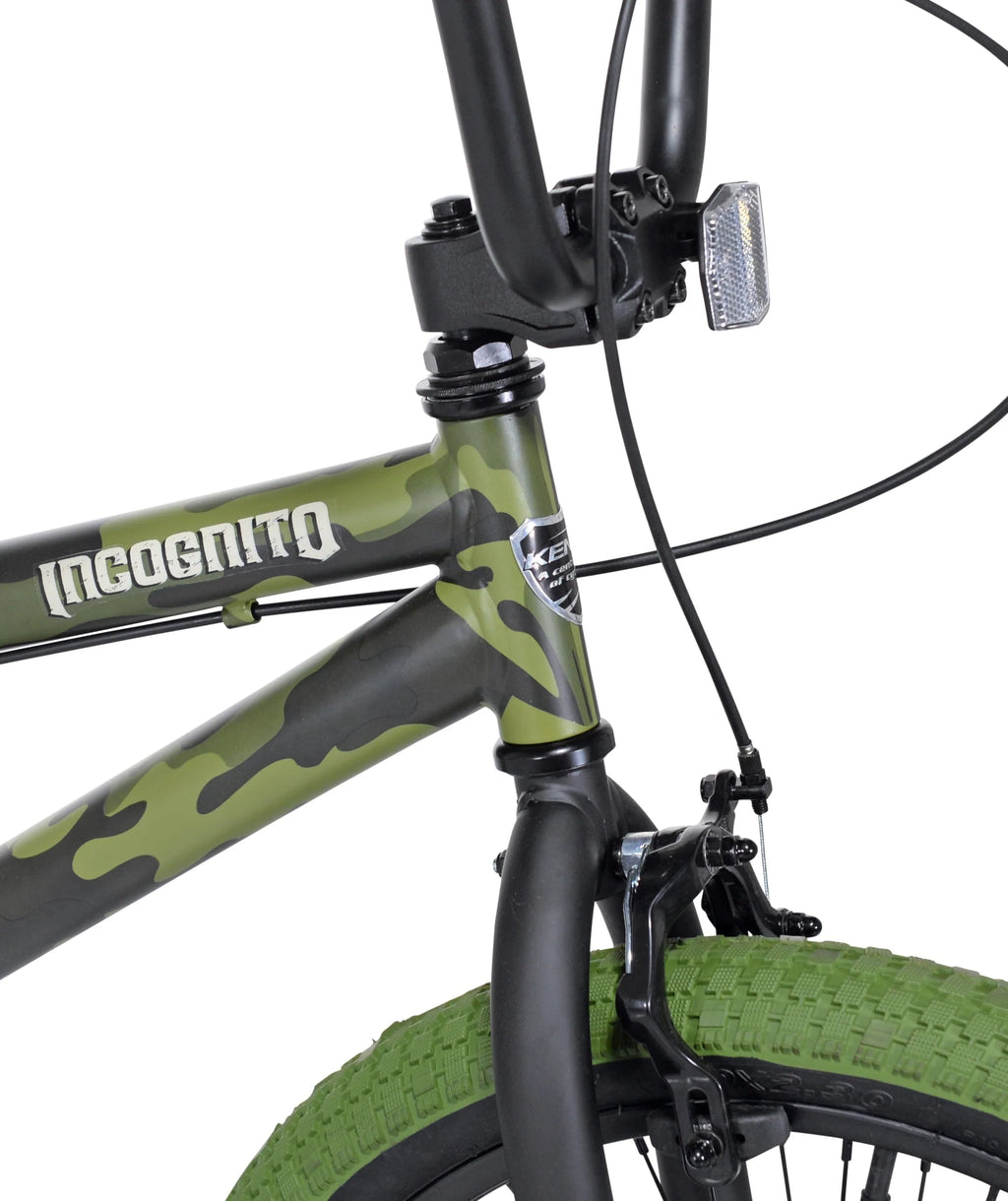 Kent Bicycles 20" Incognito Boy's BMX Child Bicycle, Green Camouflage