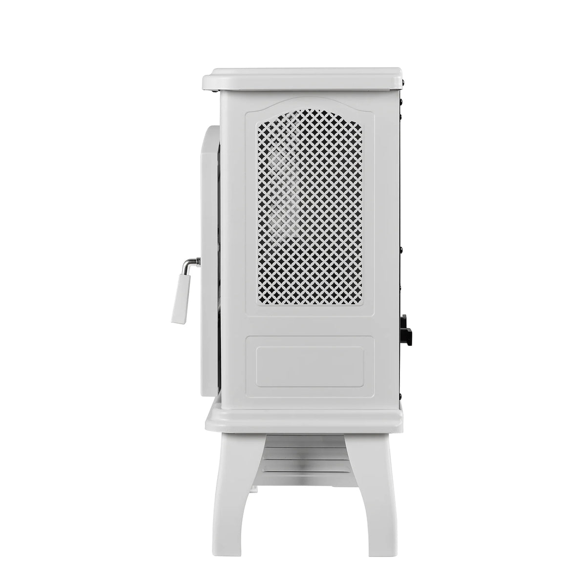 ClassicFlame 17.5"W Infrared Quartz Electric Stove Heater, Insignia Blue