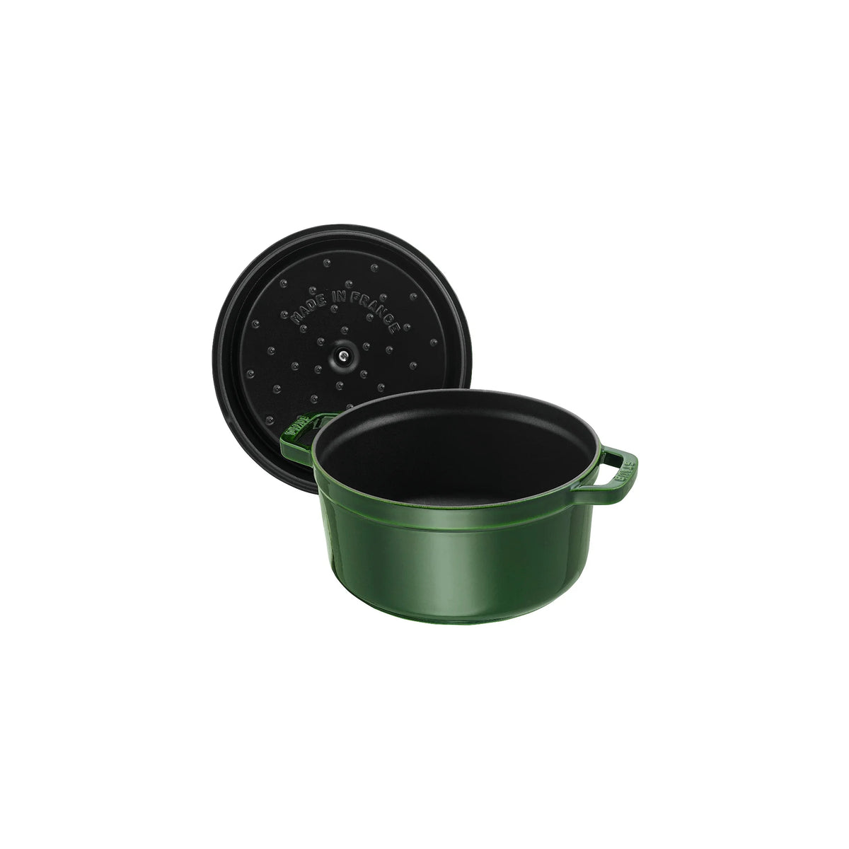 Staub Cast Iron 5.5-qt Round Cocotte - Cherry