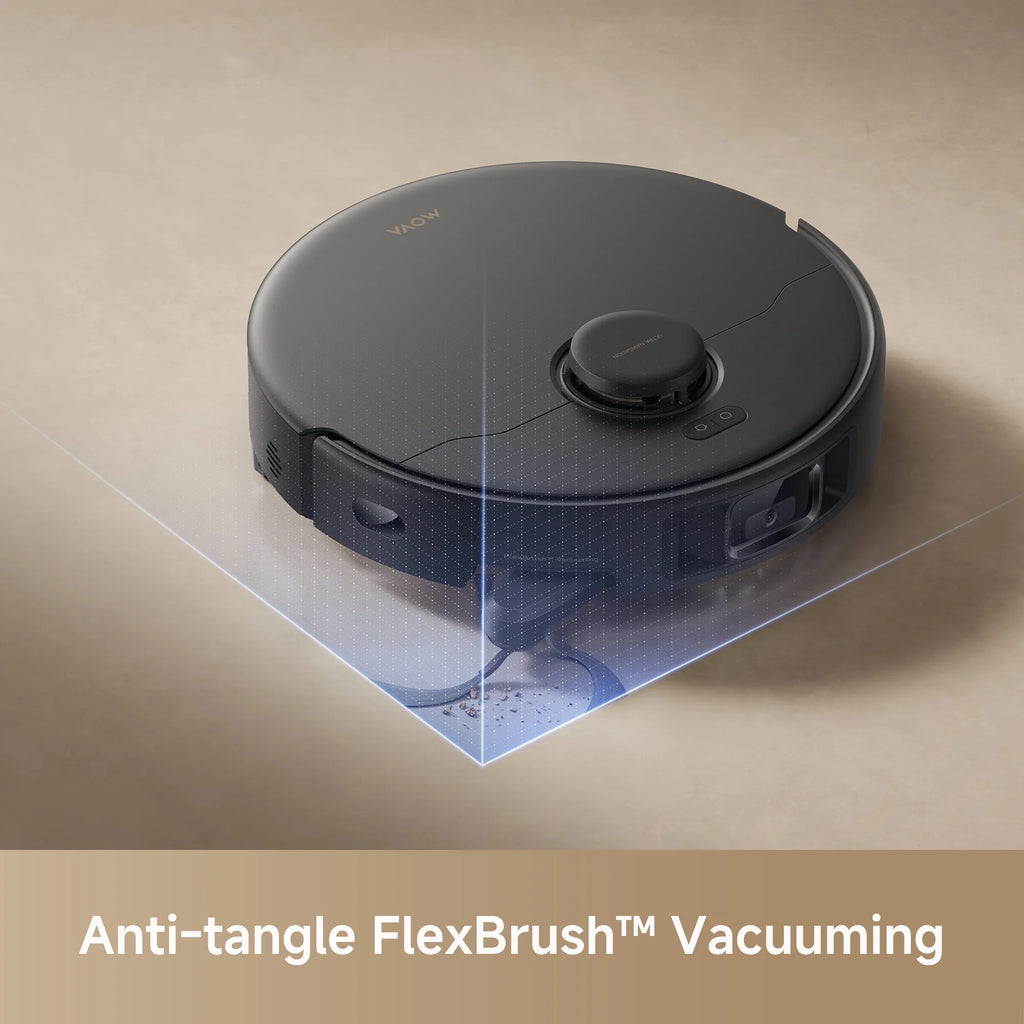 MOVA E30 Pro Plus Robot Vacuum, Anti-tangle DuoBrush, Auto Empty Base Station, Smart Carpet Cleaning