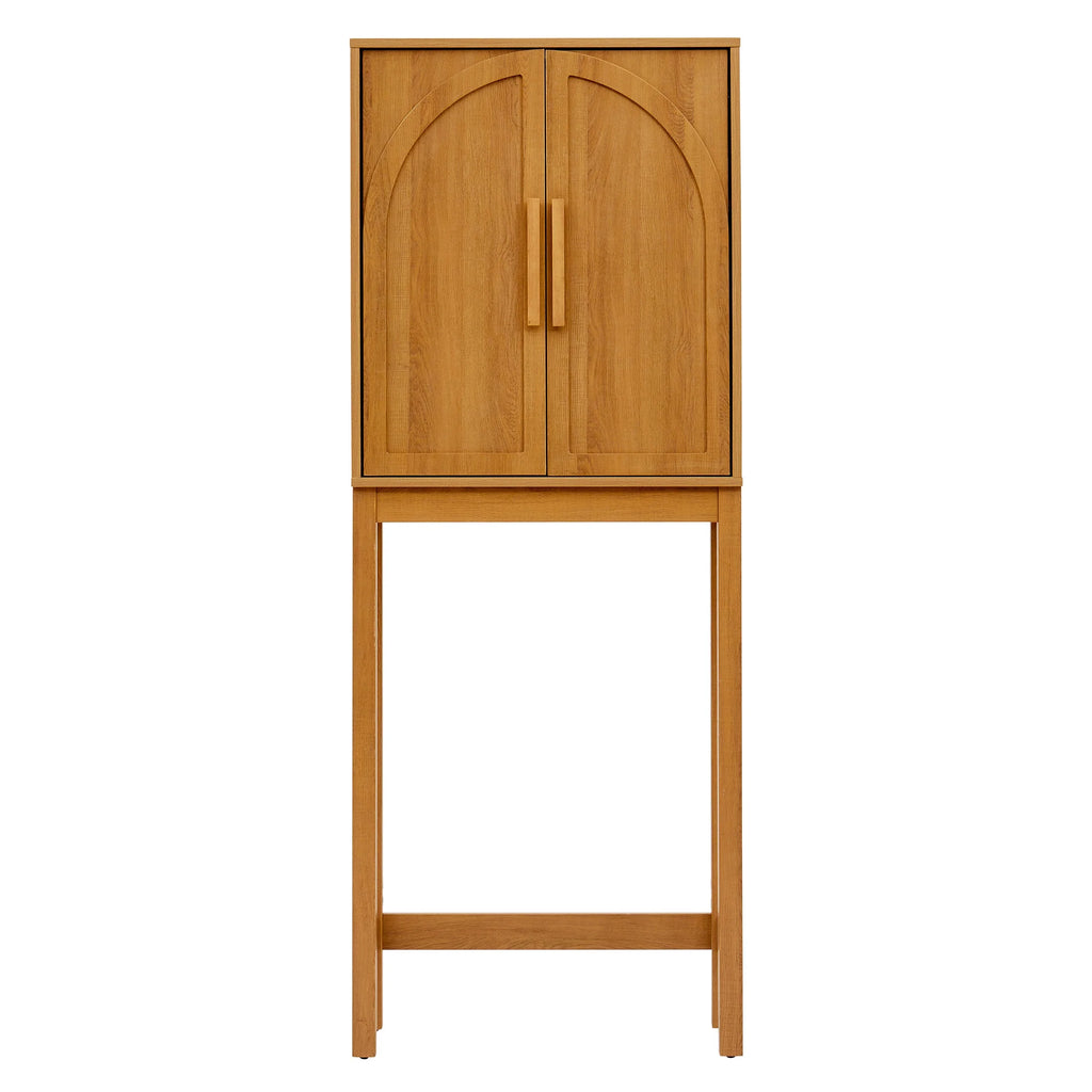 Better Homes & Gardens Juliet over-the-Toilet Space Saver Cabinet, 2 Adjustable Shelves, Black