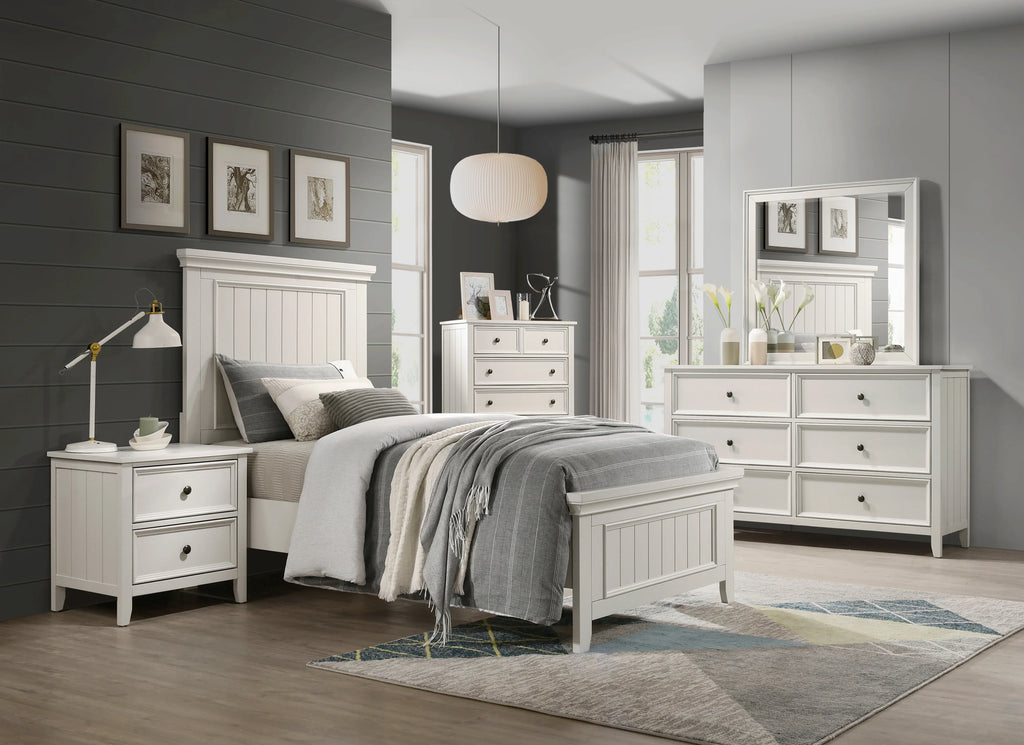 DreamBuck Queen Size Bed Frame, Platform Bed Frame with Headboard, Queen Size Bed Frame with Strong Wooden Slats, Queen Frame for Teens, Adults, Modern Bed Frame for Bedroom, No Box Spring Needed