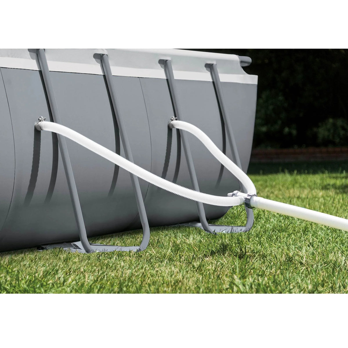INTEX Ultra XTR 24�� x 12�� x 52�� Rectangular Above Ground Pool Set w/ Filter Pump