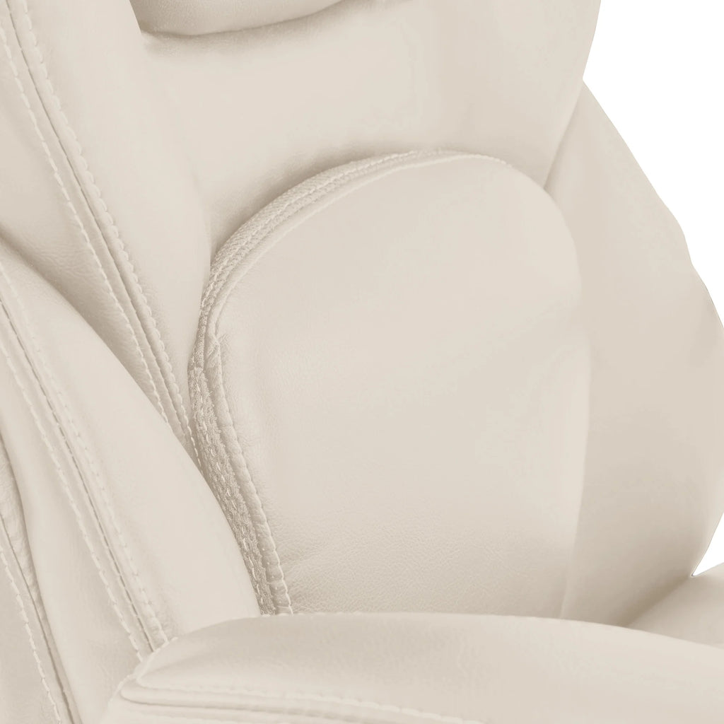 Serta Back in Motion Technology Fabric Executive Office Chair, Light Gray