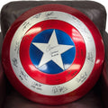 The Avengers Cast Autographed Captain America Shield - Signed and Inscribed by 17 Actors