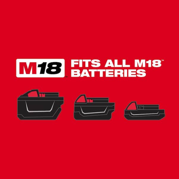 M18 18-Volt Lithium-Ion Brushless Cordless 1/2 in. Compact Drill/Driver with (1) 2.0 Ah Battery, Charger and Tool Bag