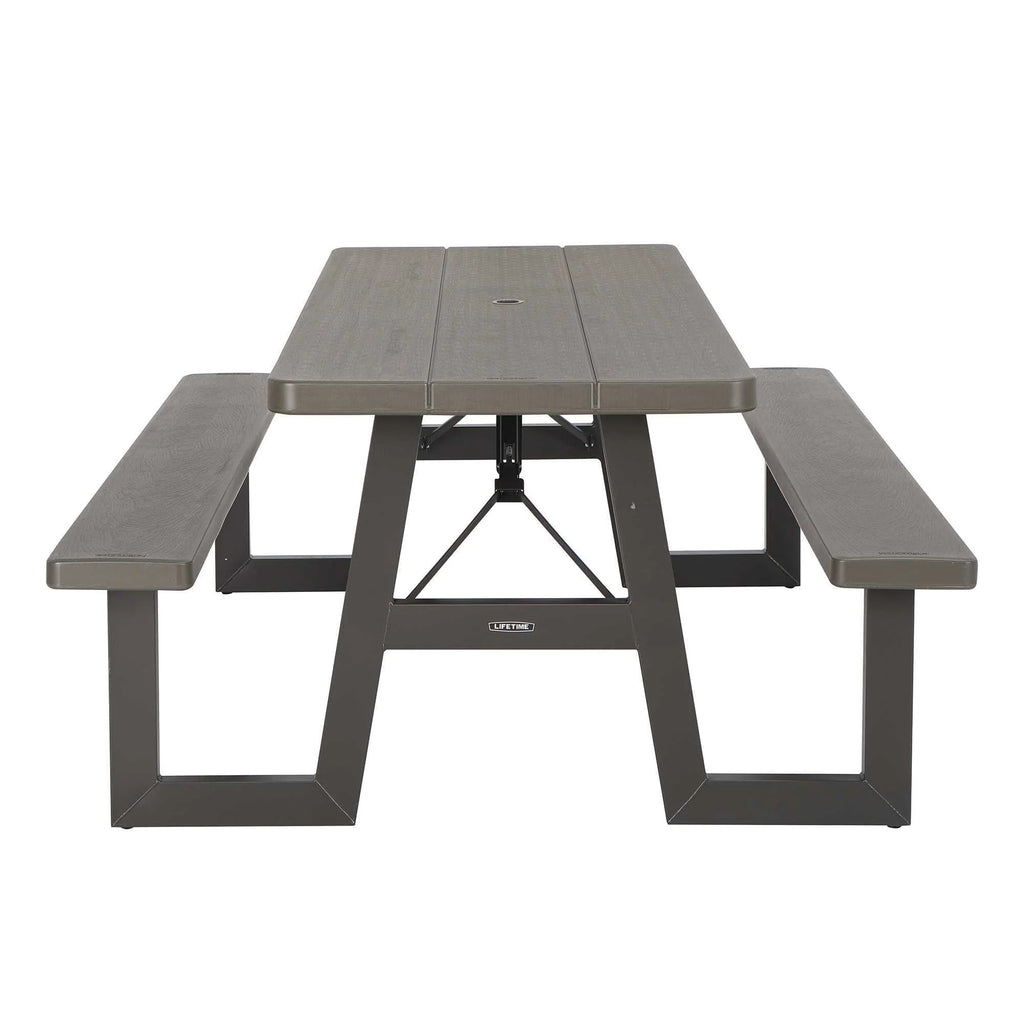Lifetime 6-Foot W-Frame Folding Picnic Table, 60233