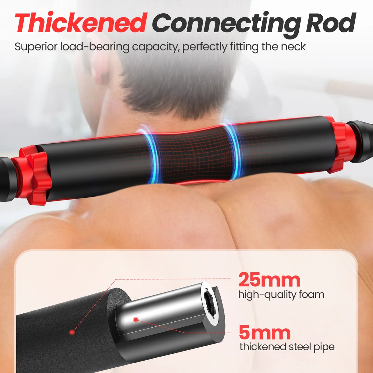 UPGO Adjustable Dumbbells Set 25LB A Pair Dumbbells Weights, 5 in 1 Free Weights 5/10/15/20/25lb/50lb Dumbbell with Anti-Slip Handle, Suitable for Home Gym Exercise Equipment