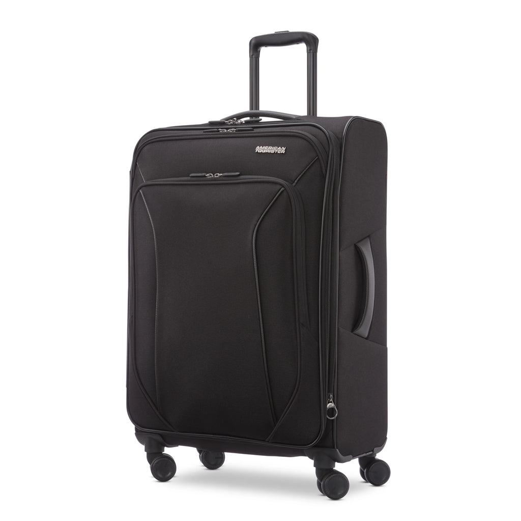 American Tourister X-Lite 3-Piece Luggage Set with Spinner Wheels - Light Grey
