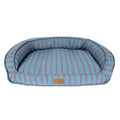 Harry Barker Blue Stripped Lounger Bed, Medium