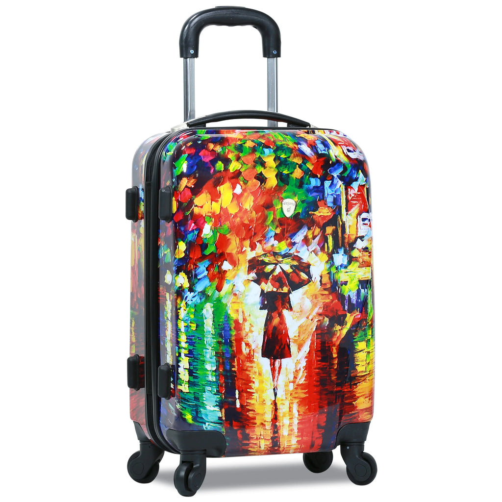 Dejuno Parisian Nights Hardside 3-PC Spinner Luggage Set