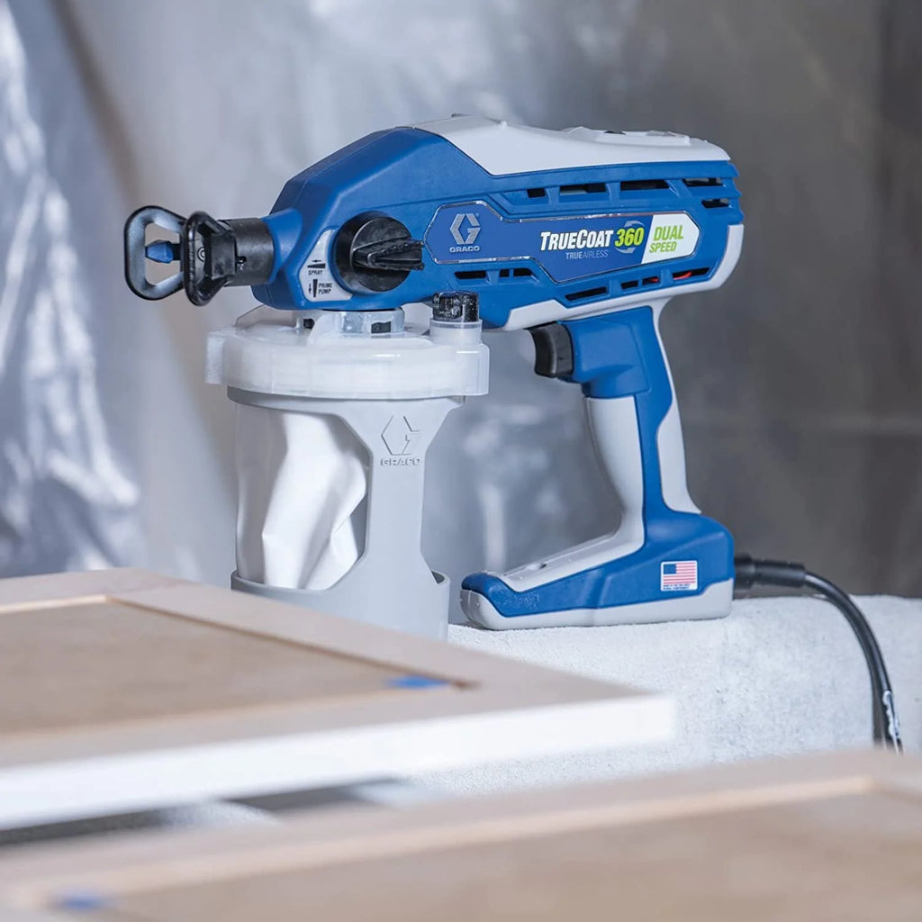 Graco 26D281, Handheld Airless Paint Sprayer, Dual Speed, 5.64 lb, 2 Gallon Capacity