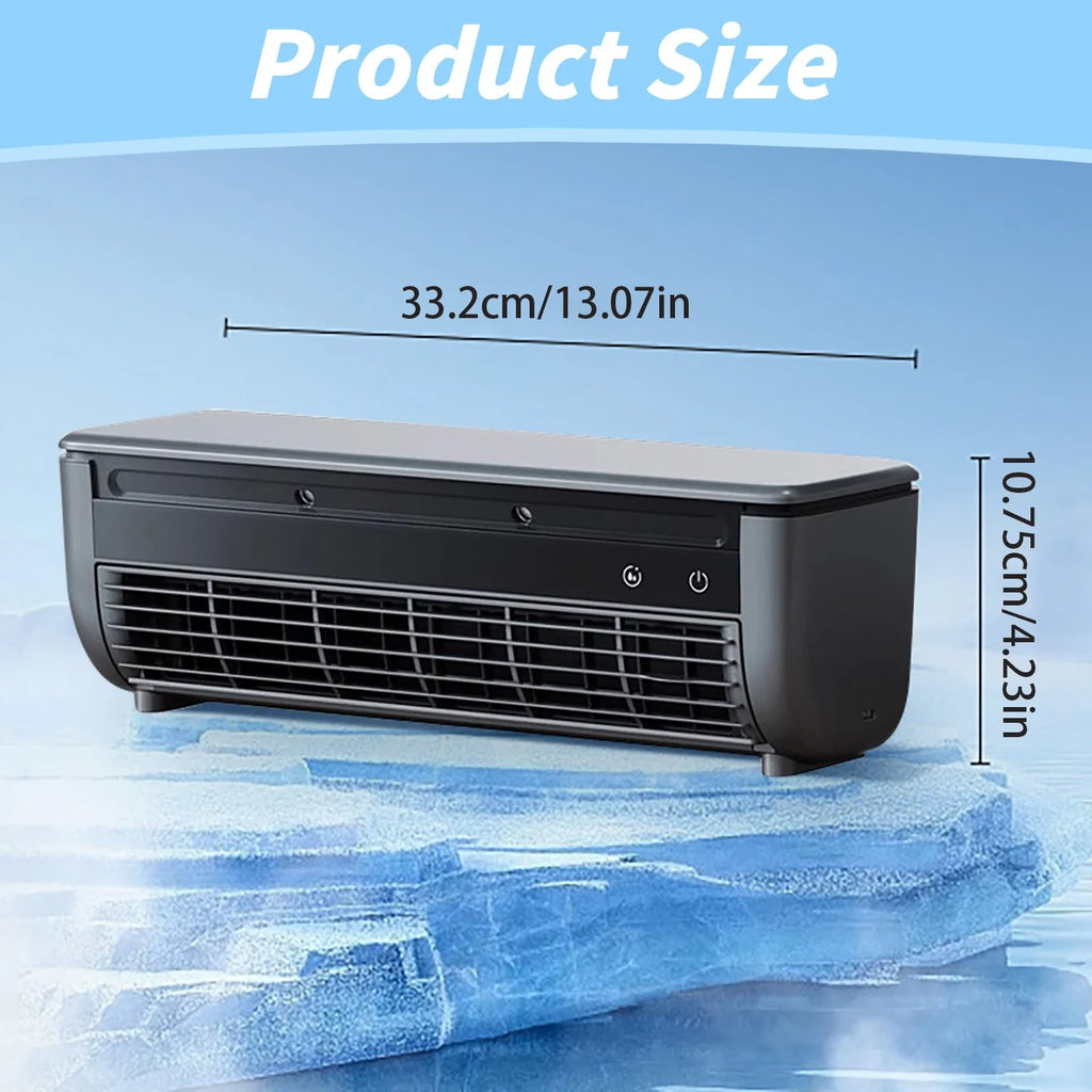 SeekLGT Portable Air Conditioners,Fan,No Drilling Kitchen Wall Air Conditioner Fan 2025 New Wireless Charging Air Conditioner 10s Instant Portable Wall Mounted Conditioners For Kitchen Bedroom