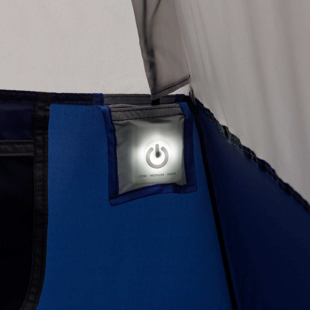 Ozark Trail 8' x 7' 4-Person Instant Cabin Tent with LED Lighted Hub, 19 lbs