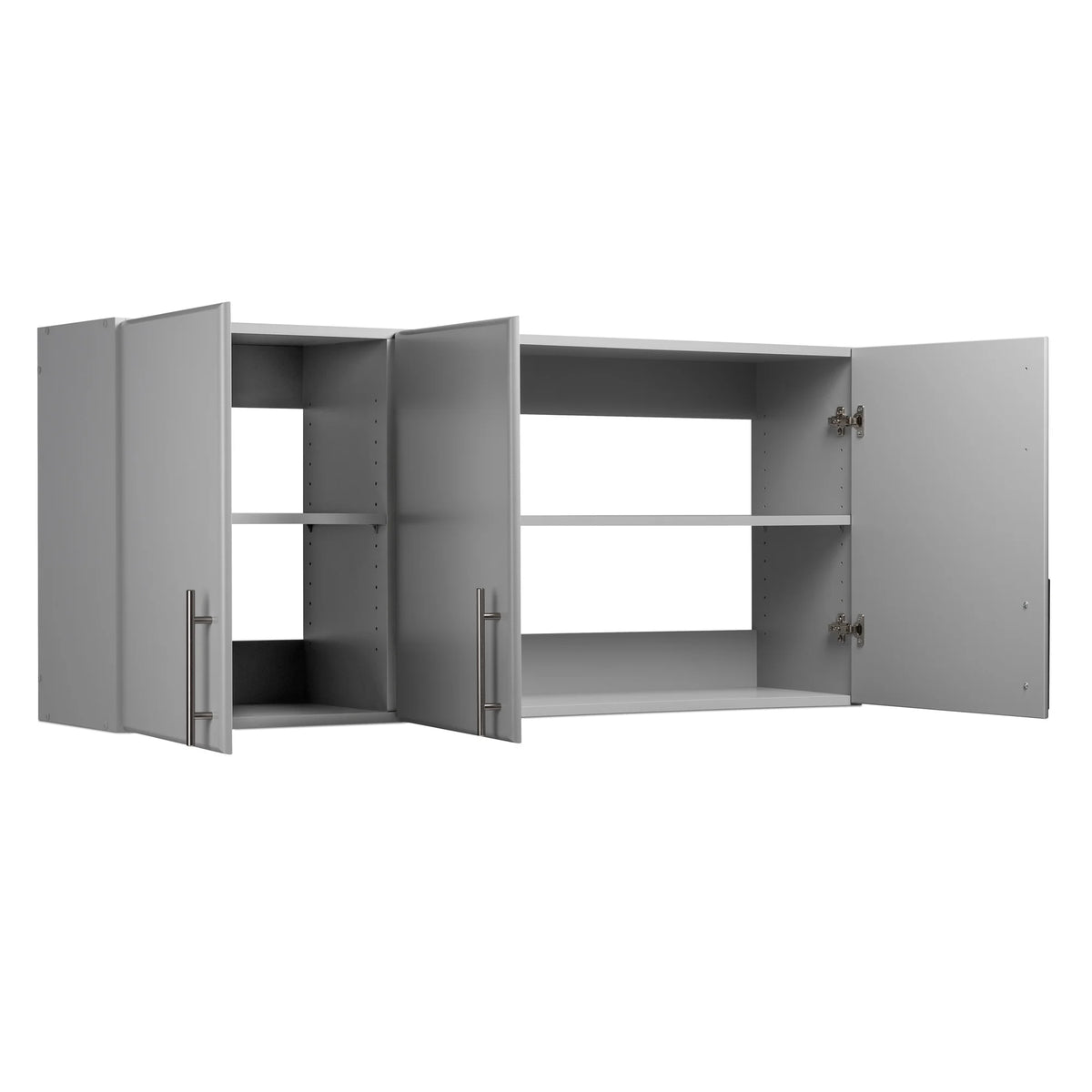Prepac Elite Wall Cabinet, Versatile Adjustable Garage Wall Cabinet by Prepac, Tall 3-Door, 54"W x 24"H x 12"D, BEW-5424, Black
