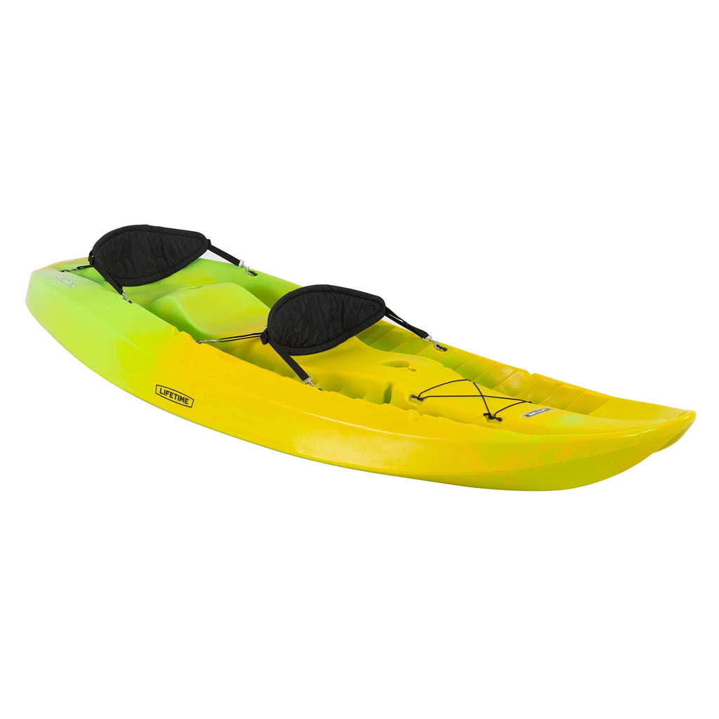 Lifetime Manta 10 ft Tandem Kayak, Yellow, Lime (91071)