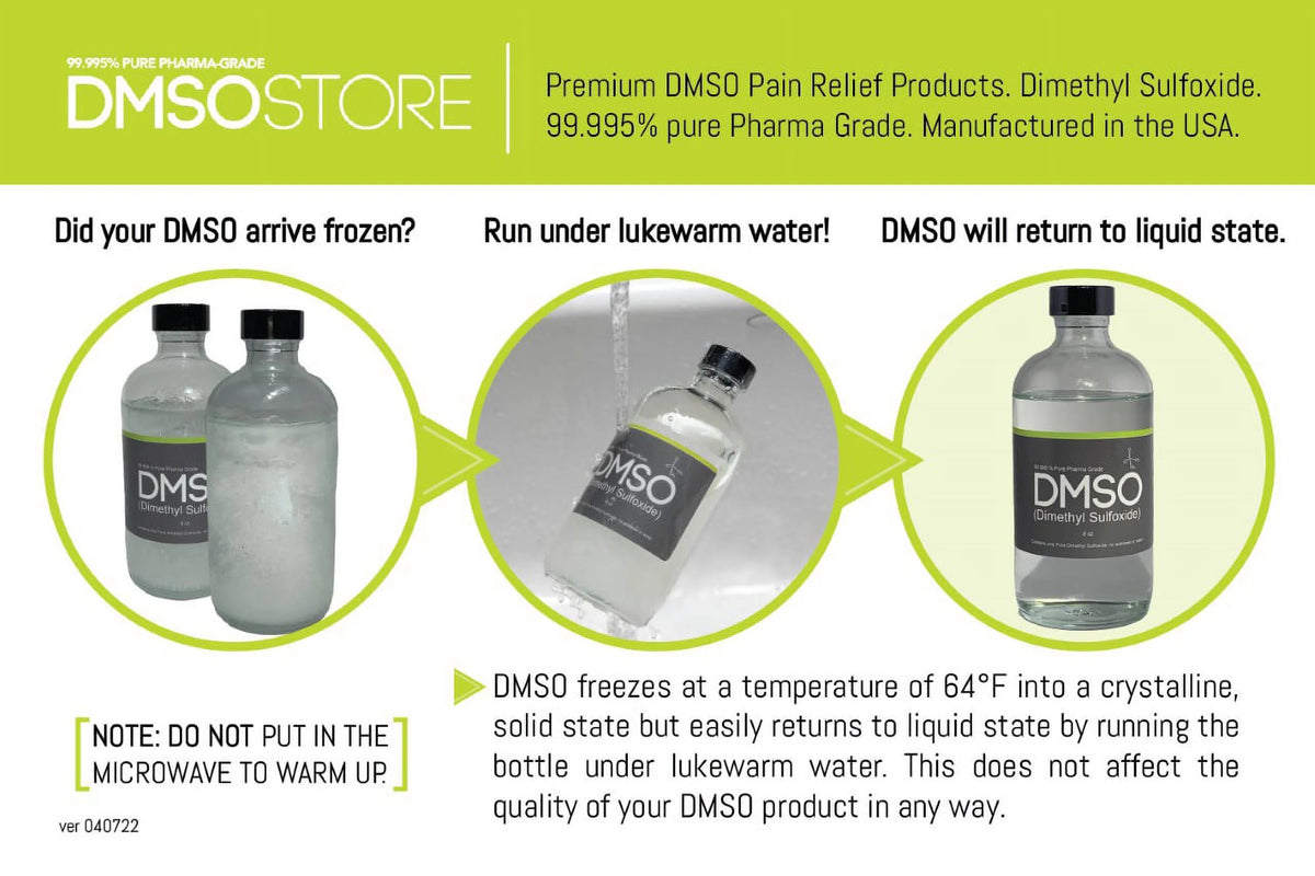 DMSO 1 Gallon Plastic Bottle, Pure Pharma Grade 99.995%, Non-Diluted Liquid Dimethyl Sulfoxide