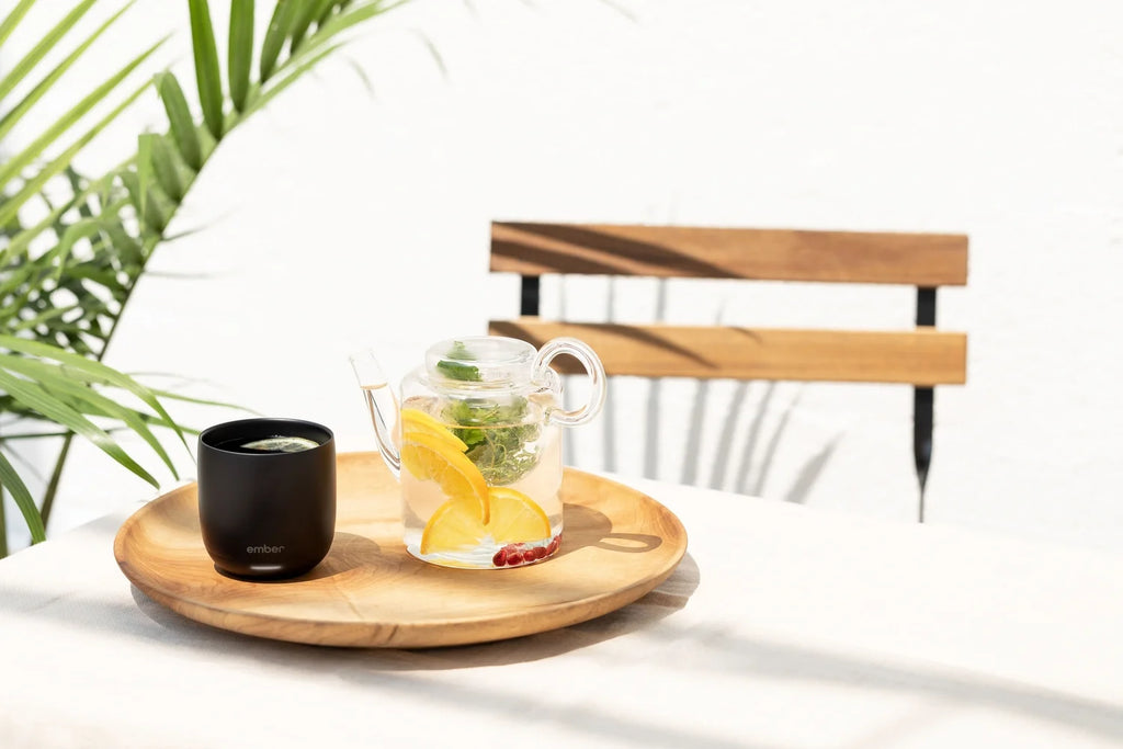 Ember Temperature Control Smart Cup, 6 oz, Black, Up To 1.5-hr Battery Life - App Controlled Heated Cup - Improved Design