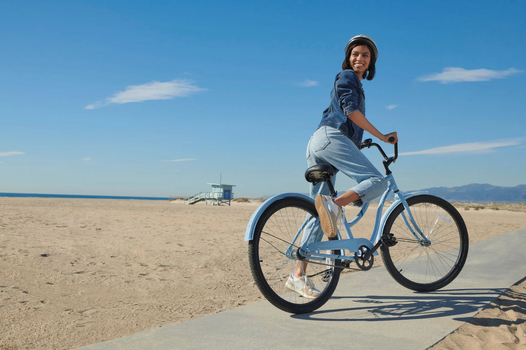 26" Concord Pacifica Cruiser Bicycle, Fits Riders 5'2" - 5'10"+, Adult, Unisex, Light Blue