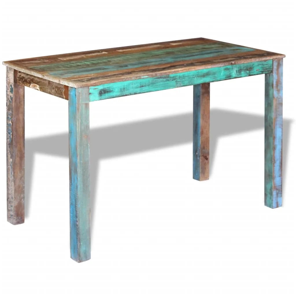 vidaXL Dining Table Kitchen Table Home Dining Room Table Solid Reclaimed Wood