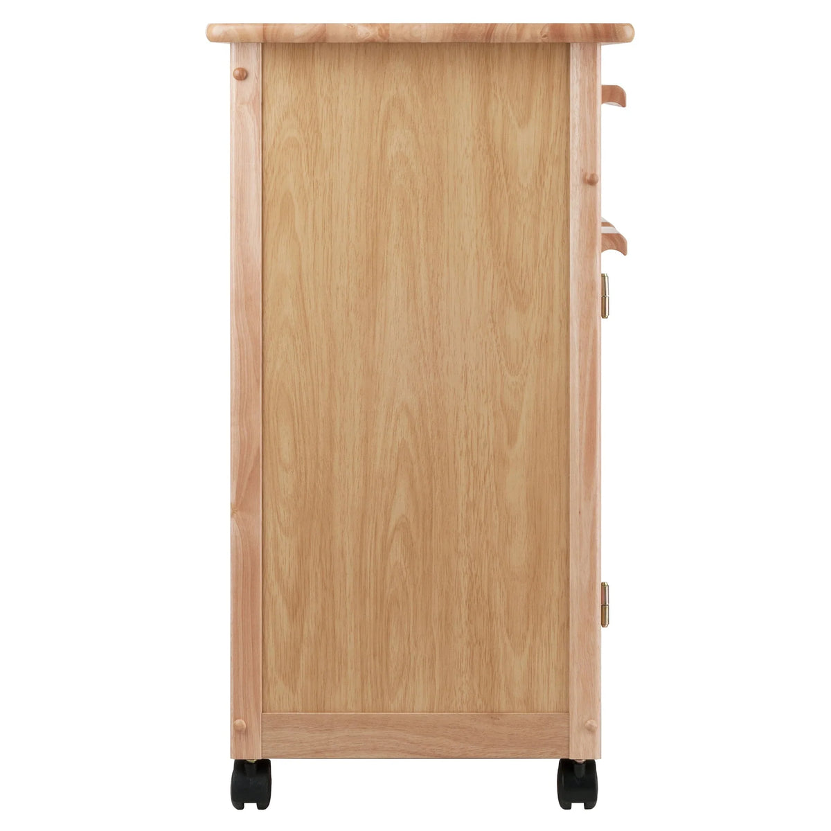 Winsome Wood Hackett Kitchen Storage Cart, Natural Finish