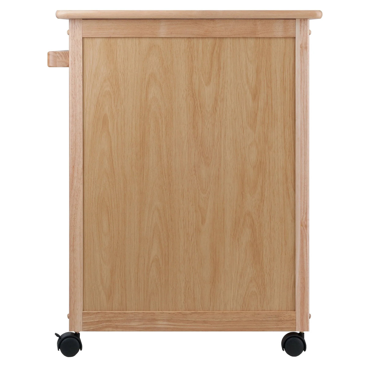Winsome Wood Hackett Kitchen Storage Cart, Natural Finish