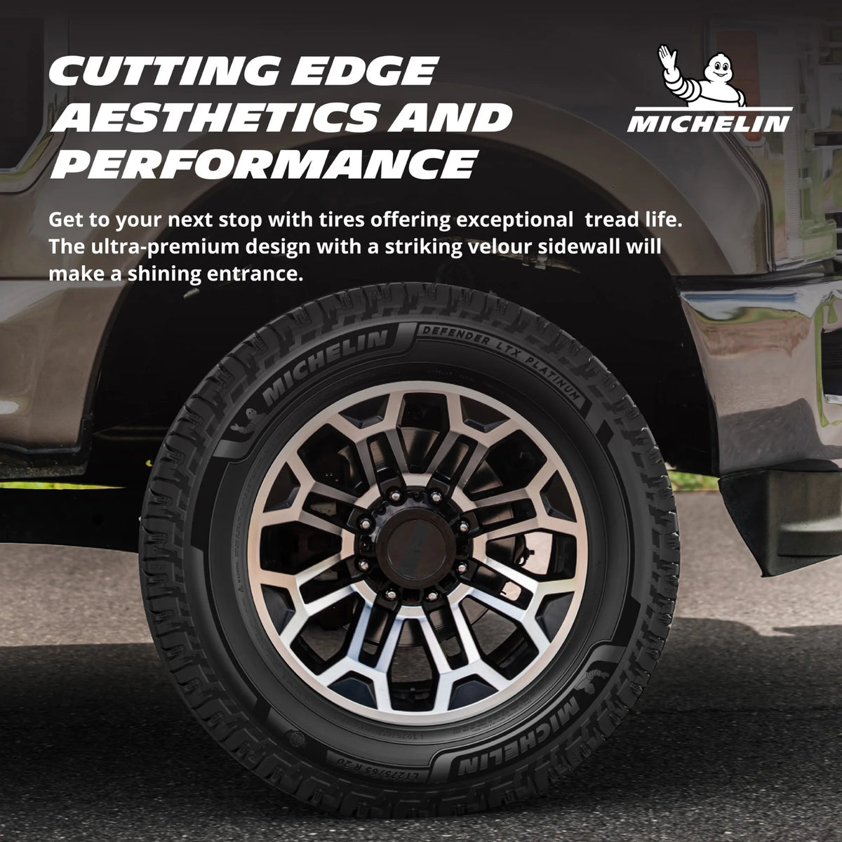 Michelin Defender LTX Platinum All-Season LT275/65R20/E 126/123S Tire