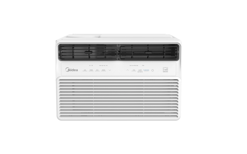 Midea MAW14S1VWT-T 14,000 BTU Smart Inverter Window AC Unit w/ APP, Remote, Cools up to 700 Sq Ft, White