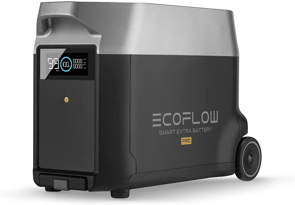 EcoFlow DELTA Pro Portable Power Station 3600Wh Capacity,Solar Generator,3600W AC Output for Outdoor Camping,Home Backup,Emergency,RV,off-Grid