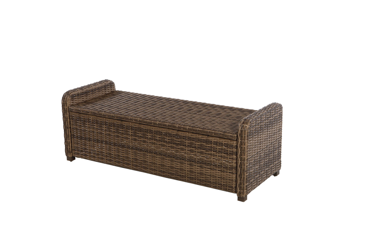 Better Homes & Gardens Hawthorne Park Outdoor Storage Ottoman