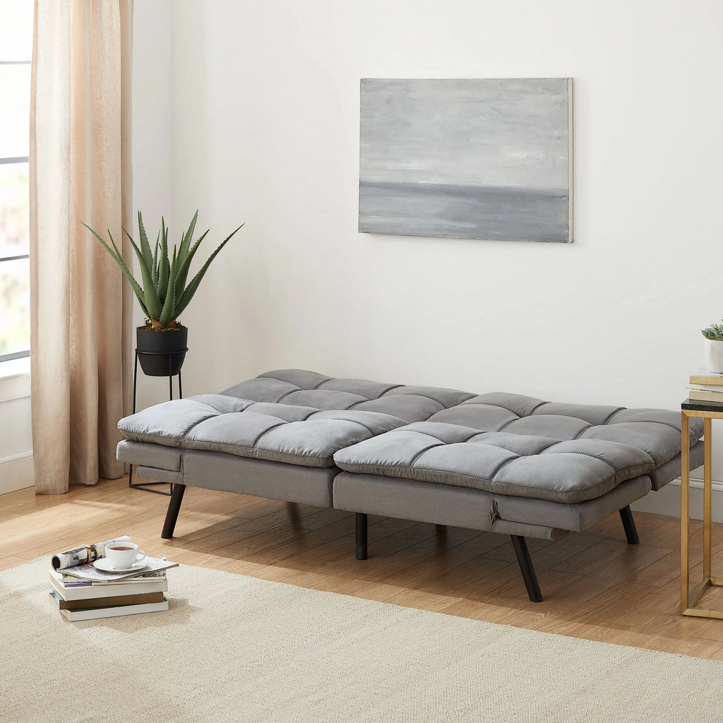 Mainstays Memory Foam Futon with 72",Black