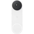 Google Nest Doorbell (Wired, 2nd gen) - Video Doorbell Camera - Doorbell Security Camera - Snow