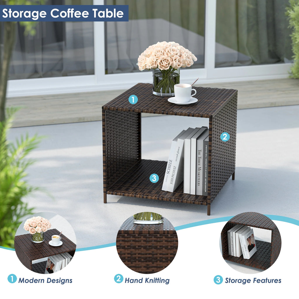UDPATIO Balcony Furniture 5 Piece Patio Furniture Set, Outdoor Patio Chair , Dark Grey
