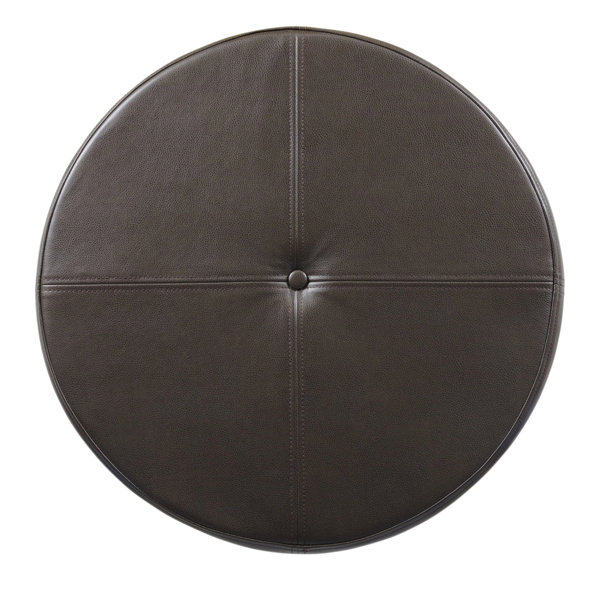 HomePop Large Leatherette Storage Ottoman, Multiple Colors